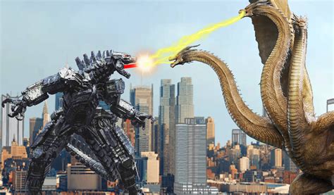 mechagodzilla vs king ghidorah.